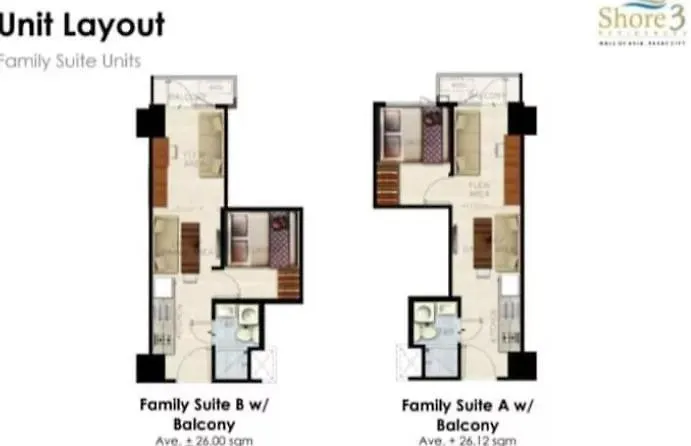 Unistay Shore 3 Pool View W Balcony Near Moa Manilla 0*,
